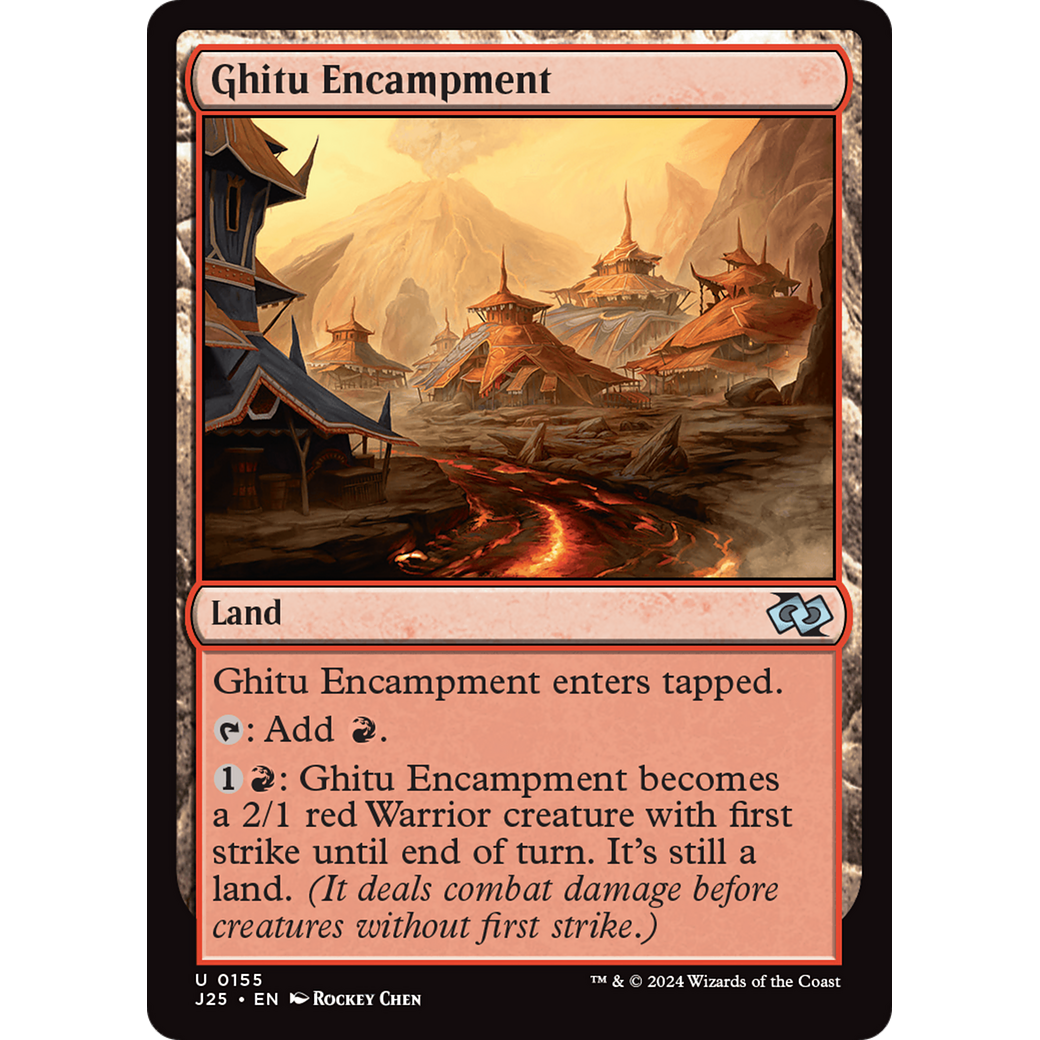 Ghitu Encampment (J25-155) - Foundations Jumpstart