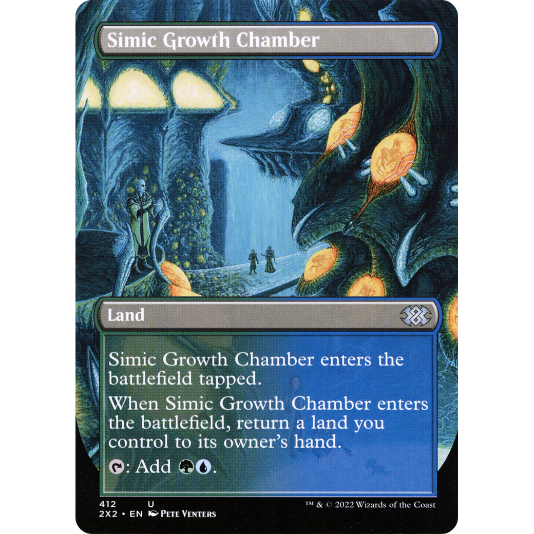 Simic Growth Chamber (Borderless) (2X2-412) - Double Masters 2022 (Borderless)