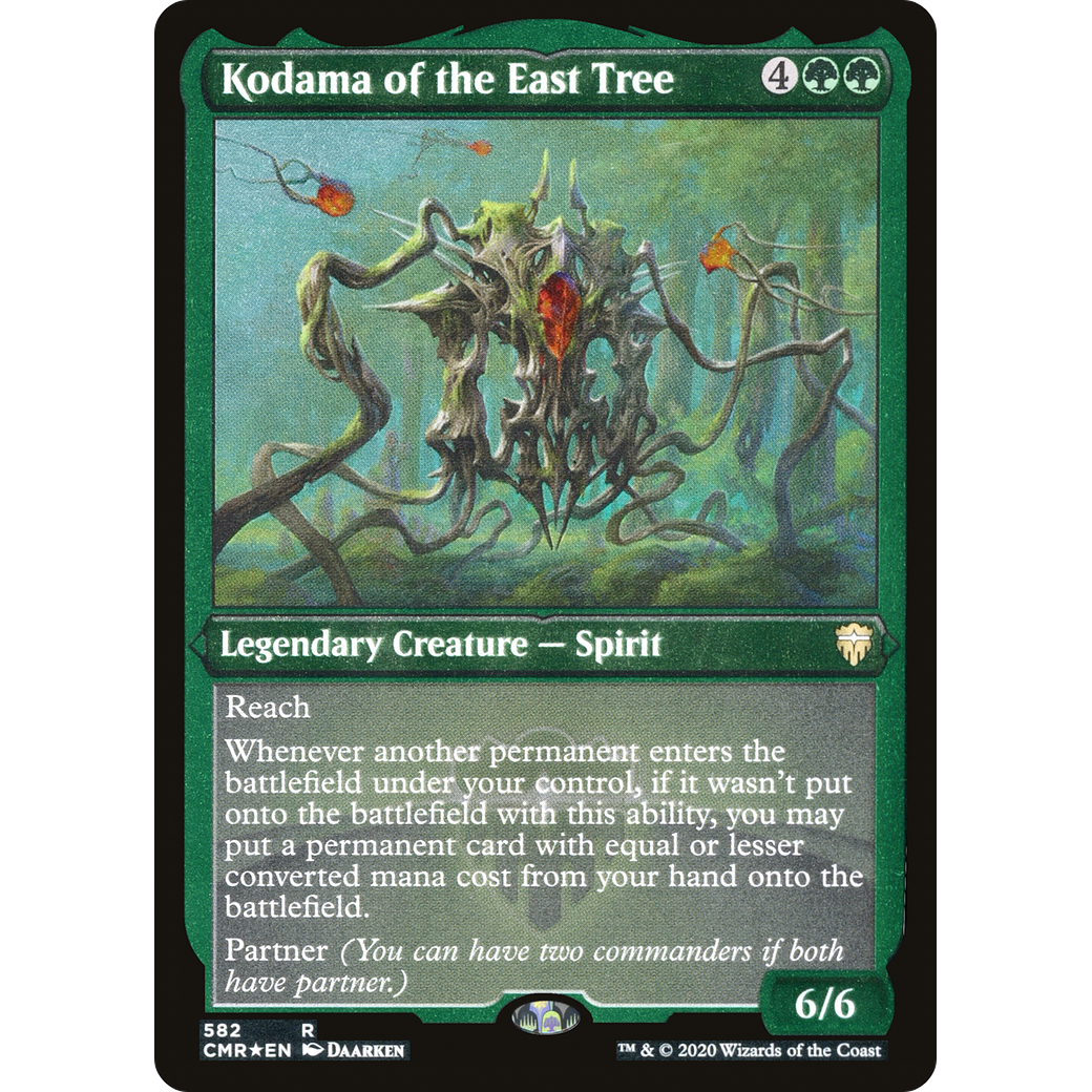 Kodama of the East Tree (Foil Etched) (CMR-582) - Commander Legends Foil