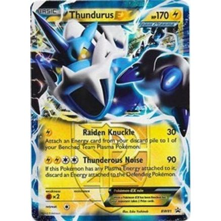 Thundurus EX (Team Plasma) - BW81 BW81/101 - Black and White Promos Holofoil