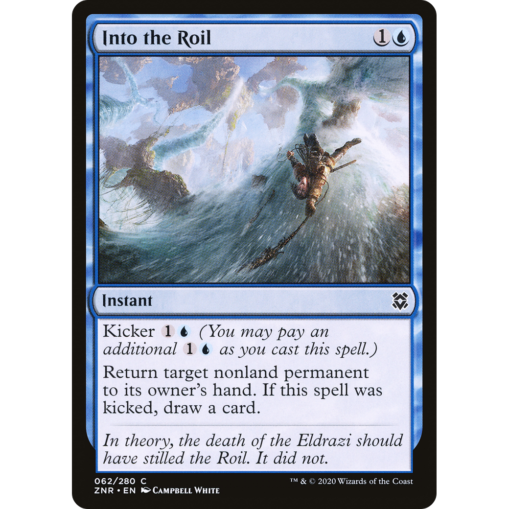 Into the Roil (ZNR-062) - Zendikar Rising Foil
