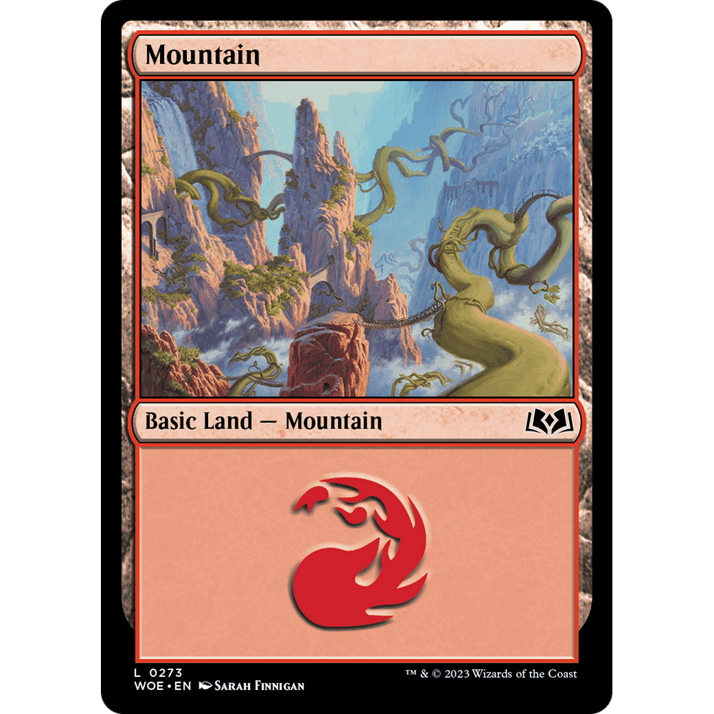 Mountain (WOE-273) - Wilds of Eldraine