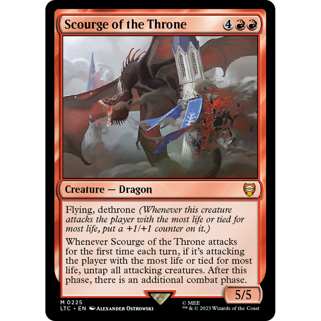 Scourge of the Throne (LTC-225) - Tales of Middle-earth Commander
