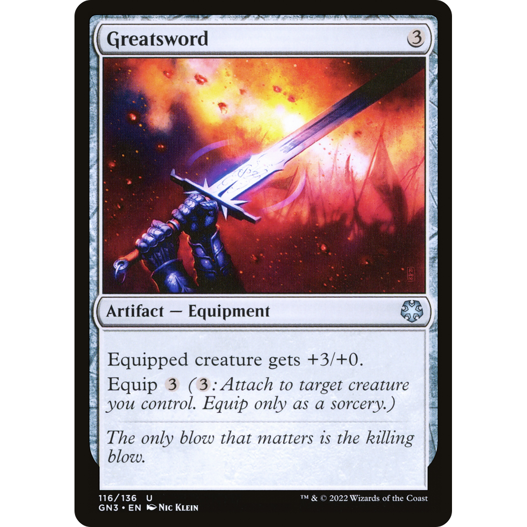 Greatsword (GN3-116) - Game Night: Free-for-All