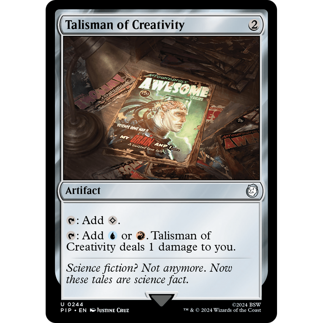 Talisman of Creativity (PIP-244) - Fallout