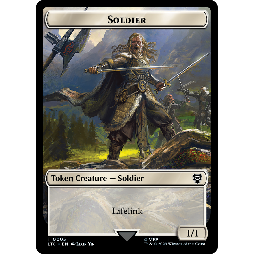 Soldier (TLTC-005) - Tales of Middle-earth Commander Tokens