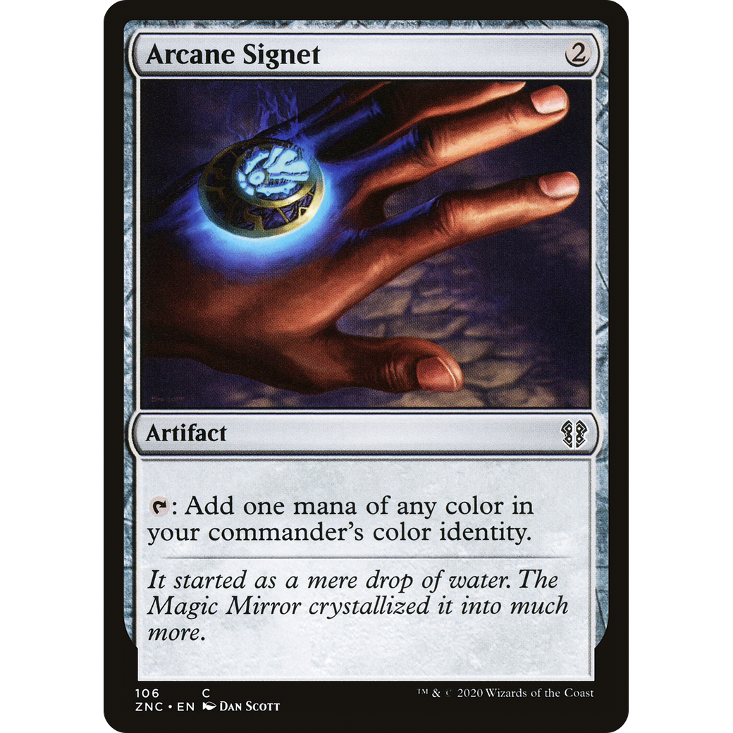 Arcane Signet (ZNC-106) - Zendikar Rising Commander