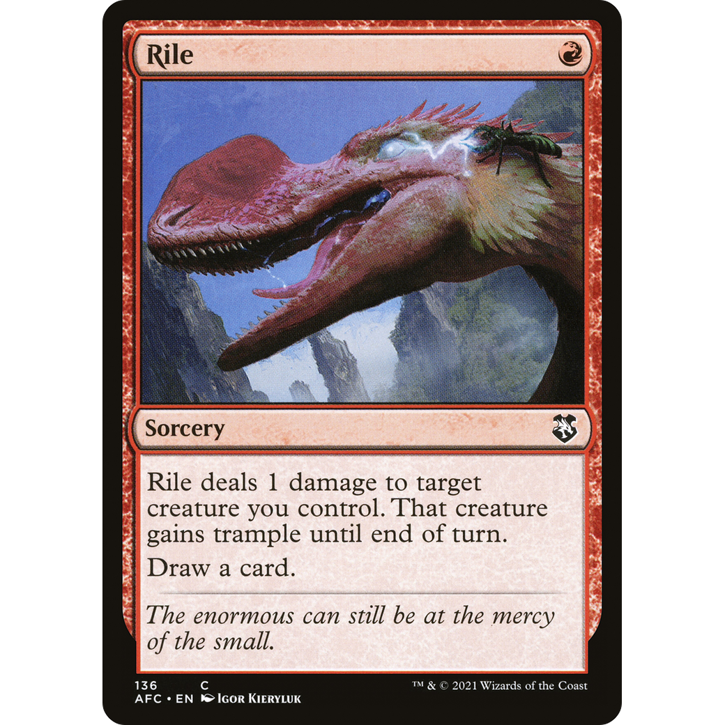 Rile (AFC-136) - Forgotten Realms Commander