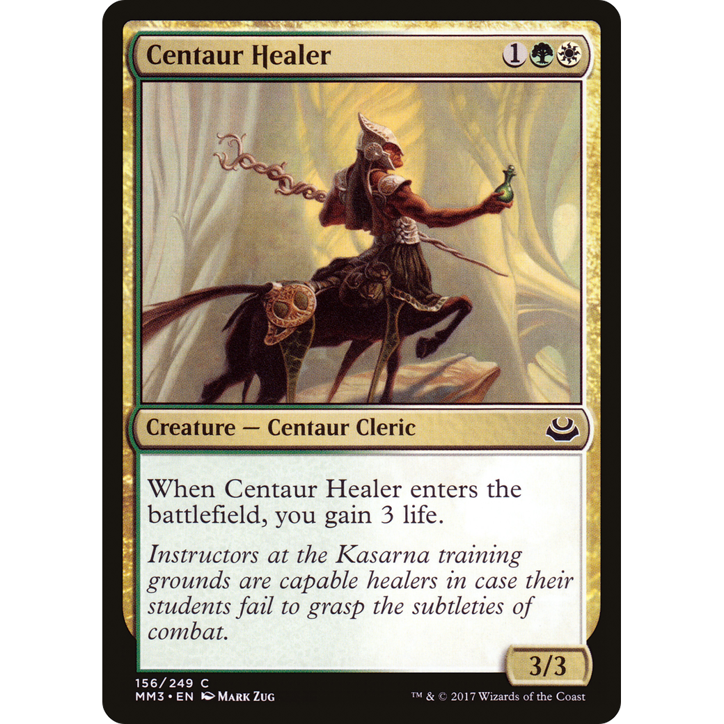 Centaur Healer (MM3-156) - Modern Masters 2017