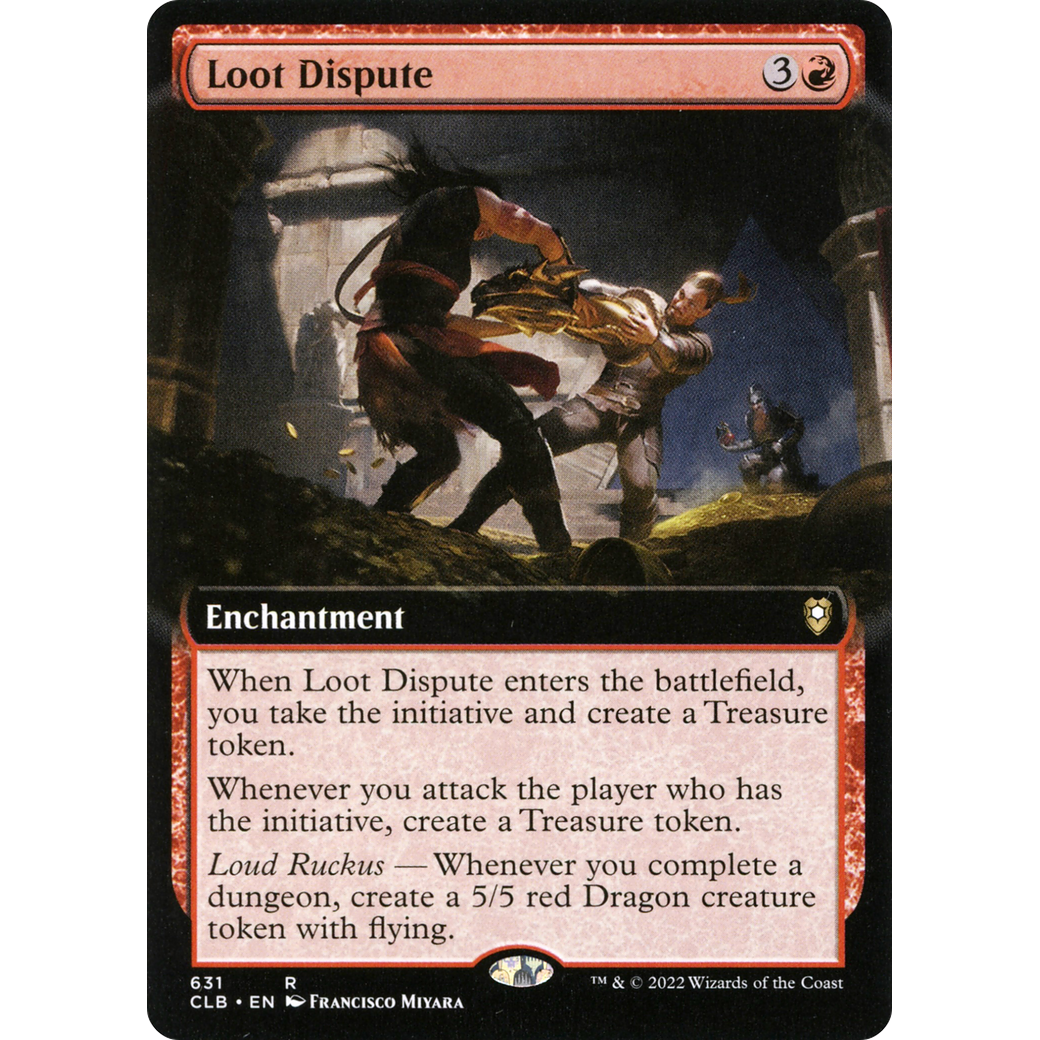 Loot Dispute (CLB-631) - Commander Legends: Battle for Baldur's Gate: (Extended Art)