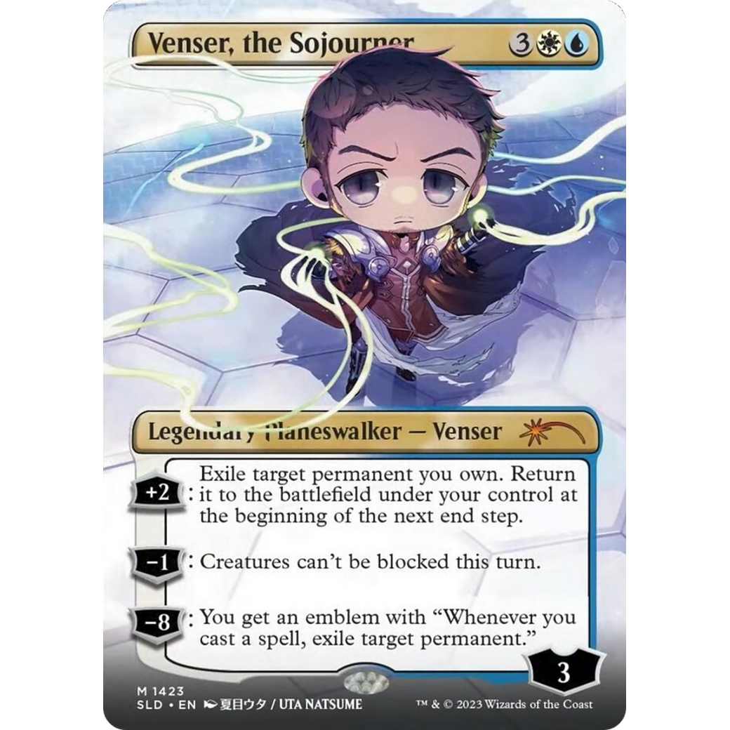 Venser, the Sojourner (SLD-1423) - Secret Lair Drop (Borderless)