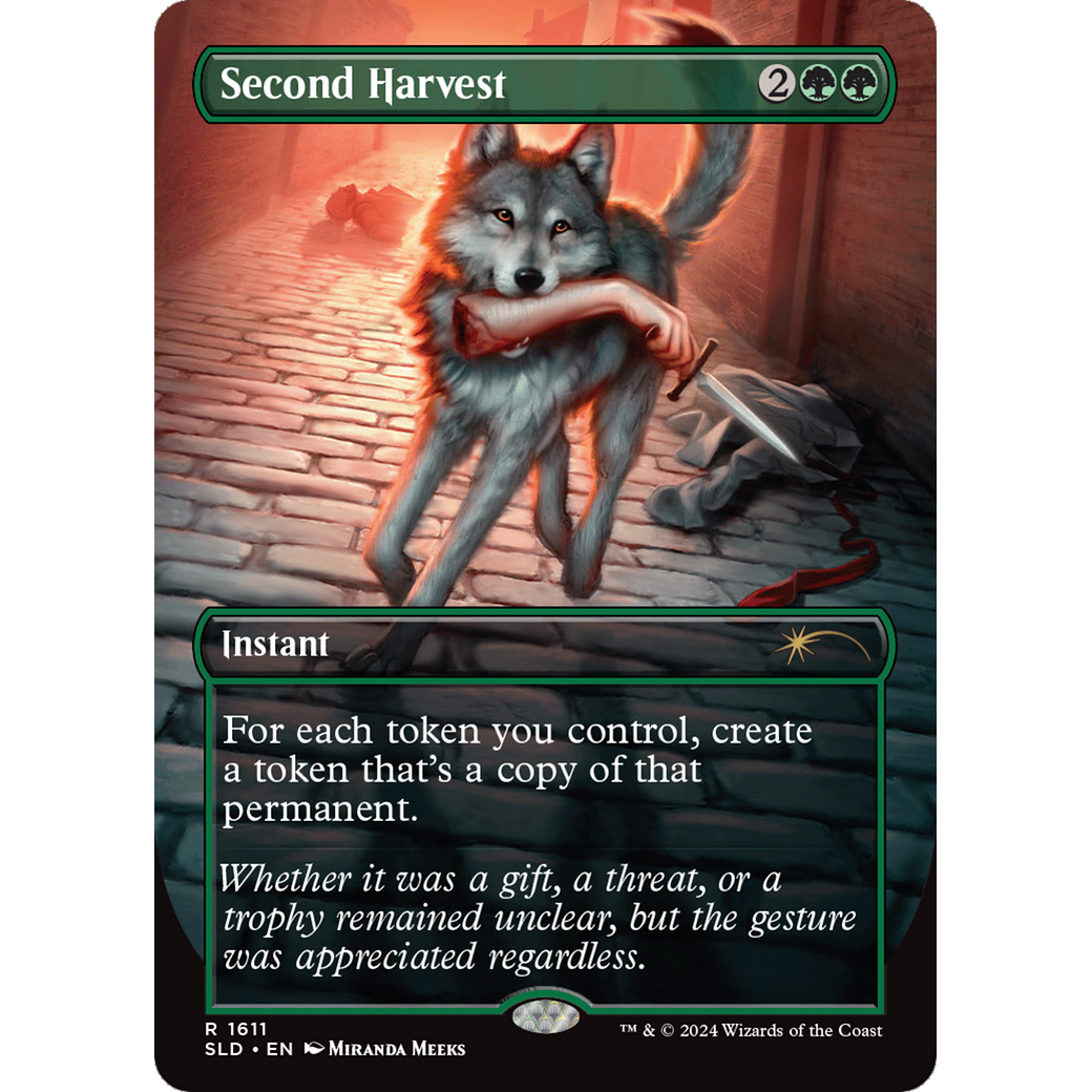 Second Harvest (1611) (SLD-1611) - Secret Lair Drop (Borderless) Foil