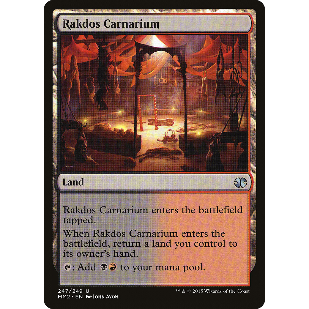 Rakdos Carnarium (MM2-247) - Modern Masters 2015 Foil