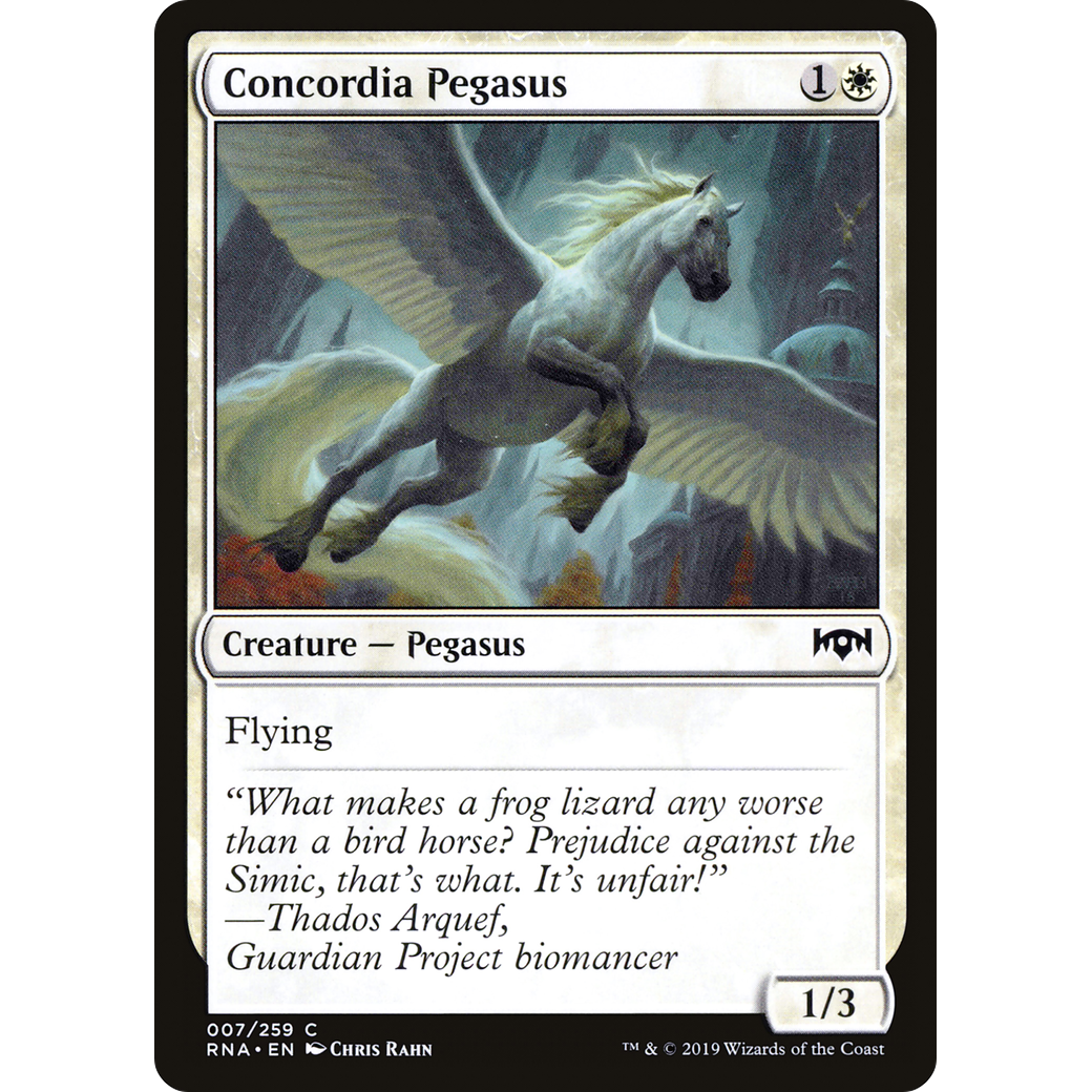 Concordia Pegasus (RNA-007) - Ravnica Allegiance