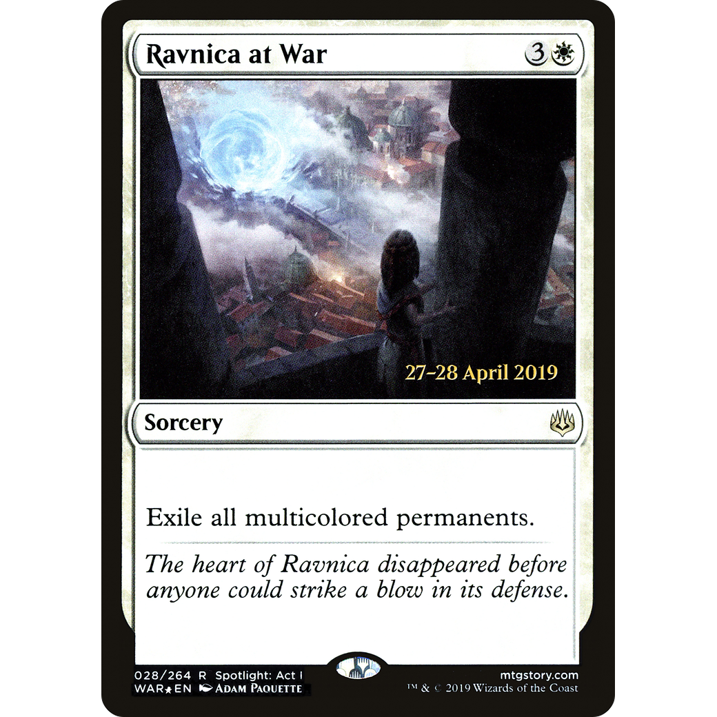 Ravnica at War (PRE-028) - War of the Spark Promos Foil