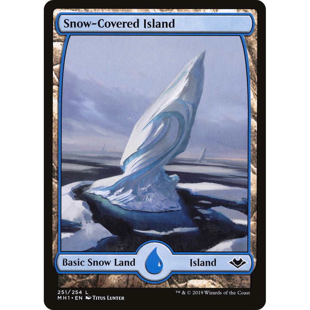 Snow-Covered Island (MH1-251) - Modern Horizons