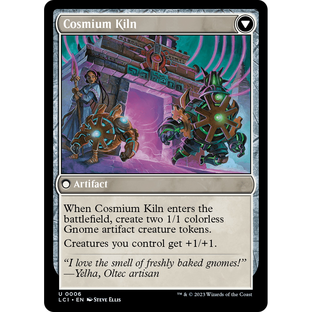 Clay-Fired Bricks // Cosmium Kiln (LCI-006) - The Lost Caverns of Ixalan Foil