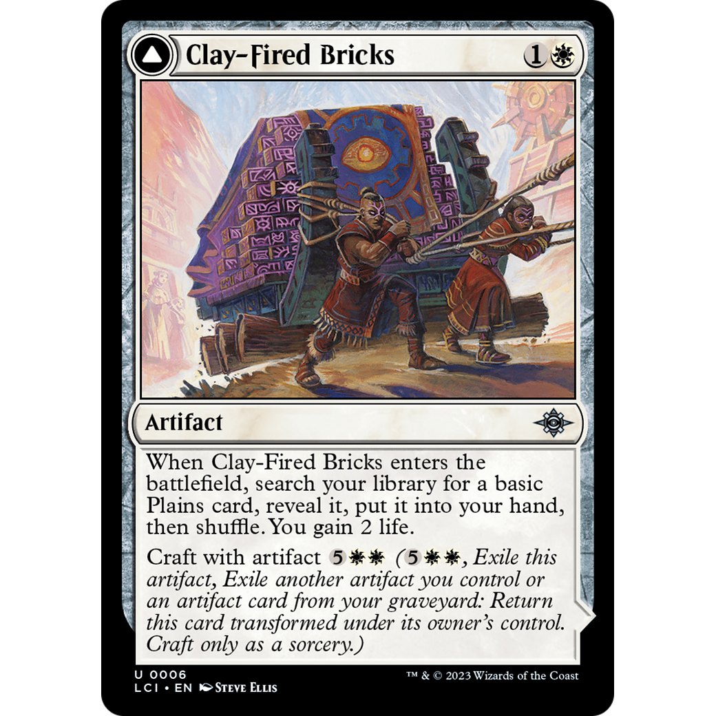 Clay-Fired Bricks // Cosmium Kiln (LCI-006) - The Lost Caverns of Ixalan