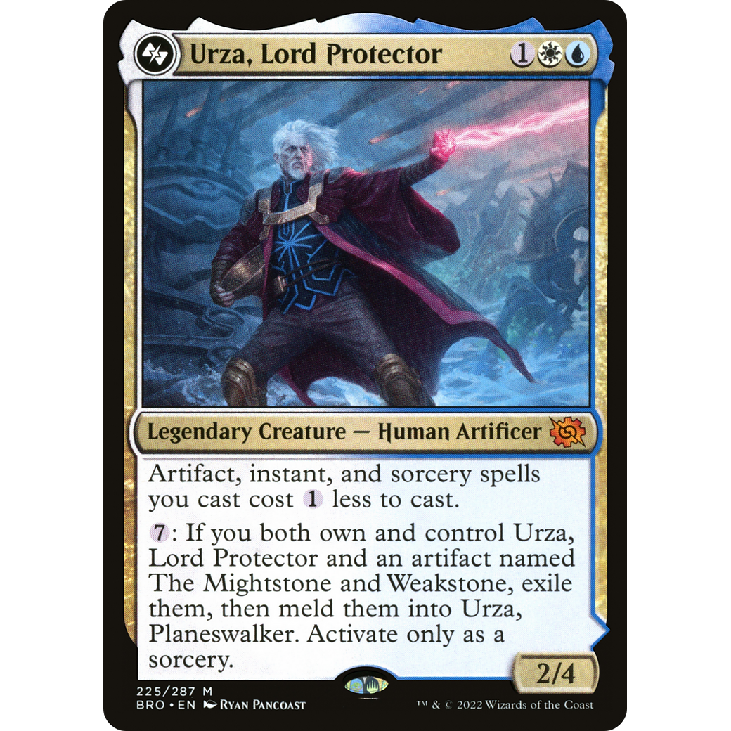 Urza, Lord Protector (BRO-225) - The Brothers' War Foil