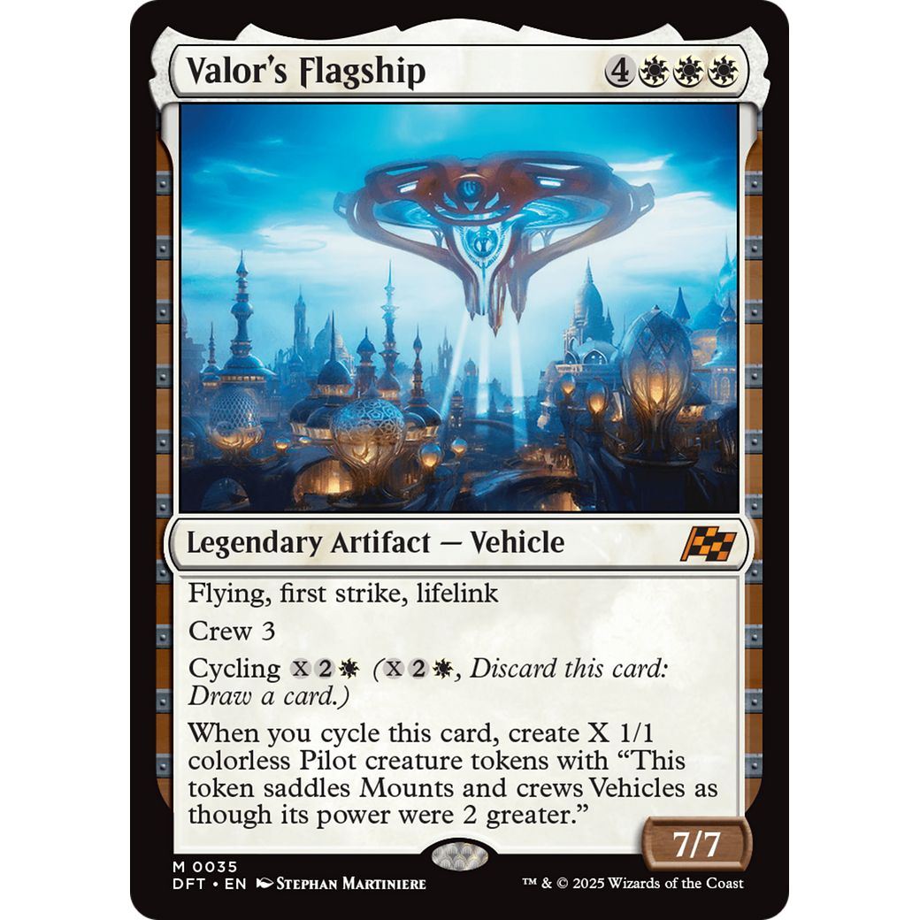 Valor's Flagship (DFT-035) - Aetherdrift