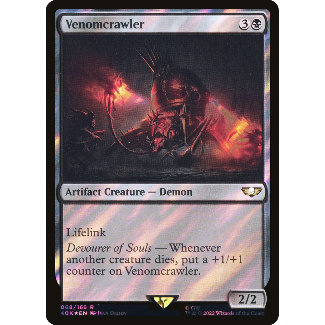 Venomcrawler (40K-068) - Warhammer 40,000 Commander Foil