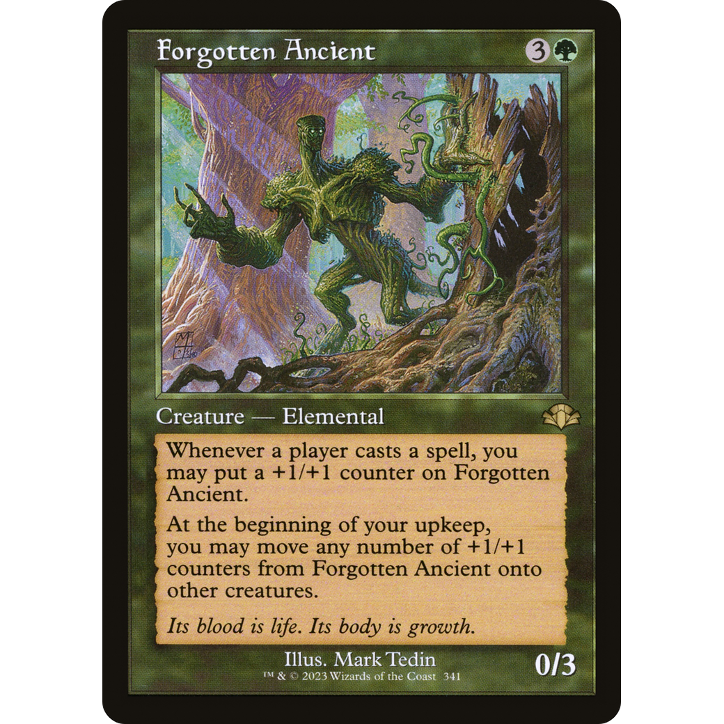 Forgotten Ancient (Retro Frame) (DMR-341) - Dominaria Remastered Foil
