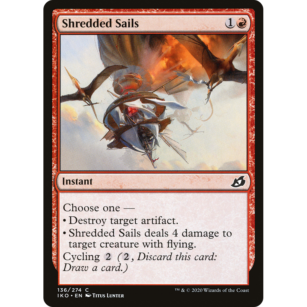 Shredded Sails (IKO-136) - Ikoria: Lair of Behemoths