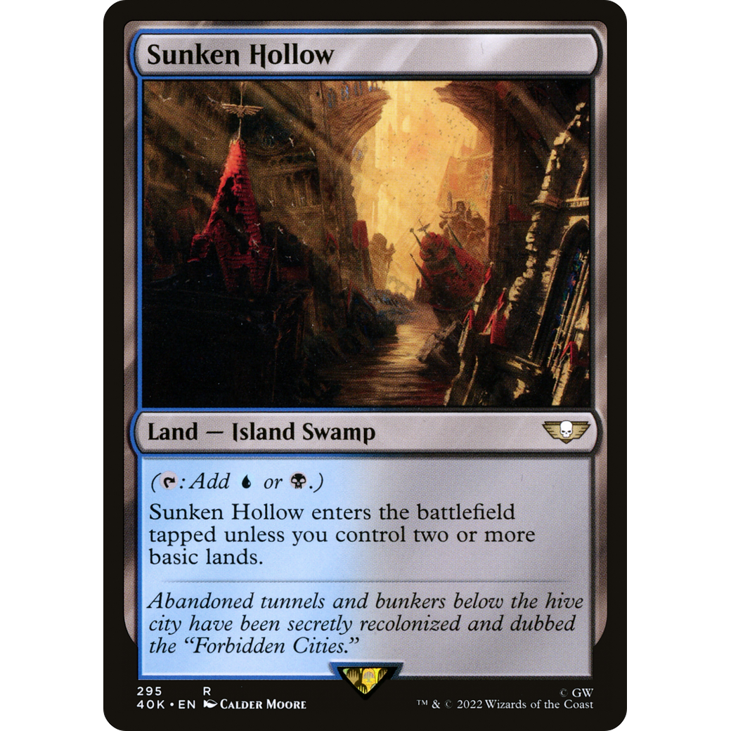 Sunken Hollow (40K-295) - Warhammer 40,000 Commander