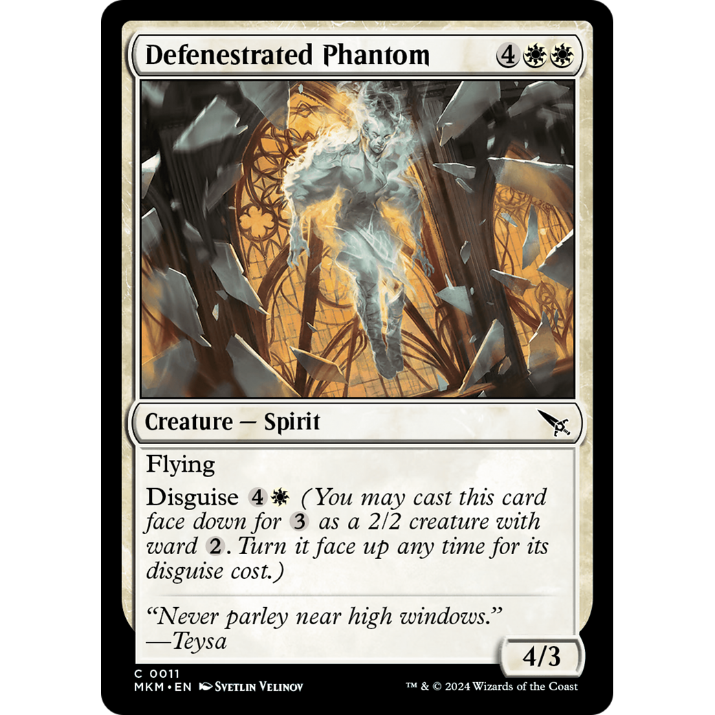 Defenestrated Phantom (MKM-011) - Murders at Karlov Manor