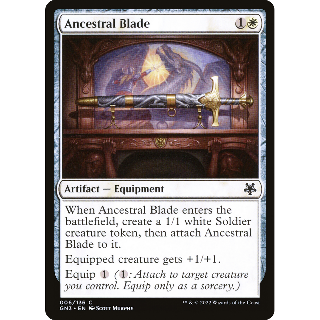 Ancestral Blade (GN3-006) - Game Night: Free-for-All