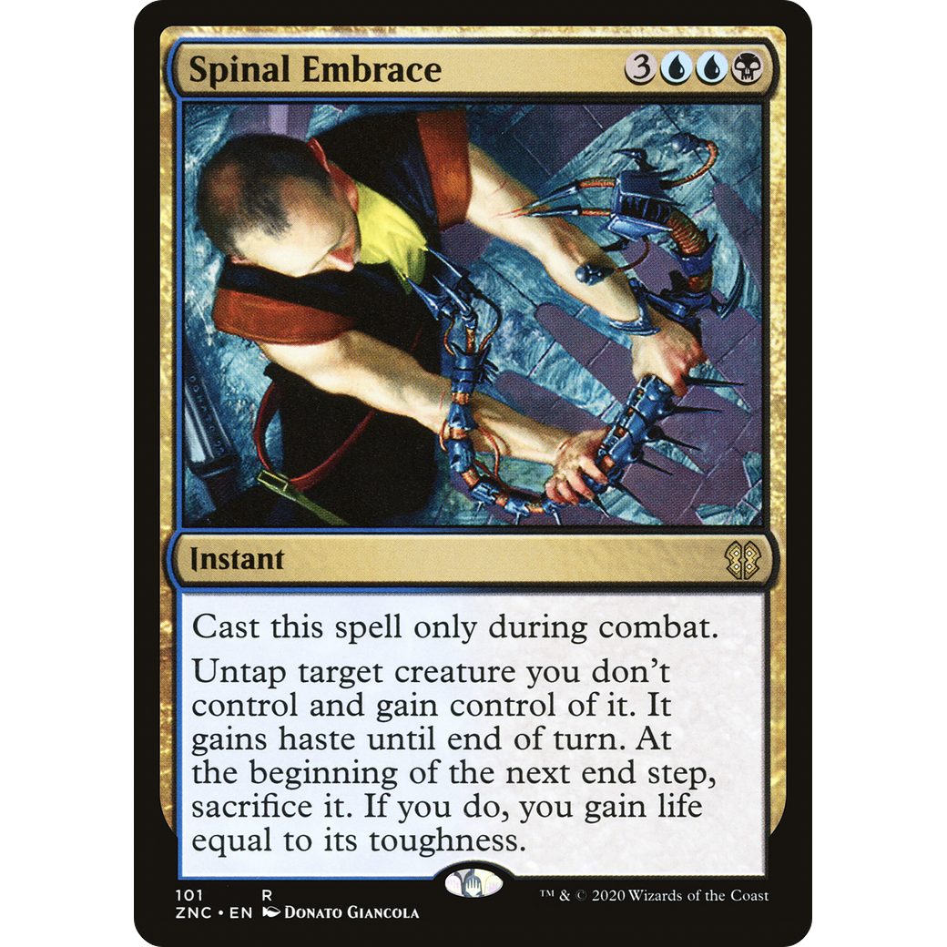 Spinal Embrace (ZNC-101) - Zendikar Rising Commander