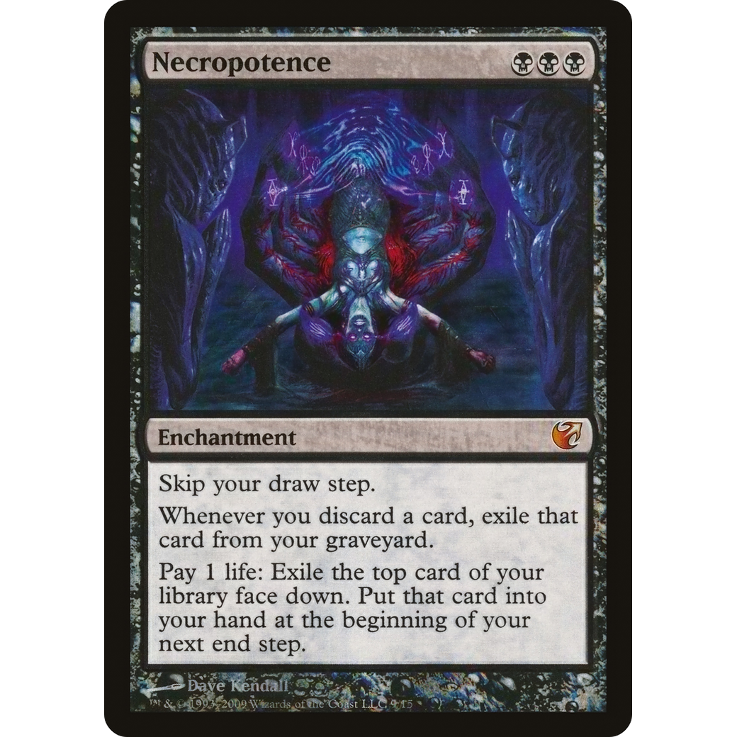 Necropotence (V09-) - From the Vault: Exiled Foil