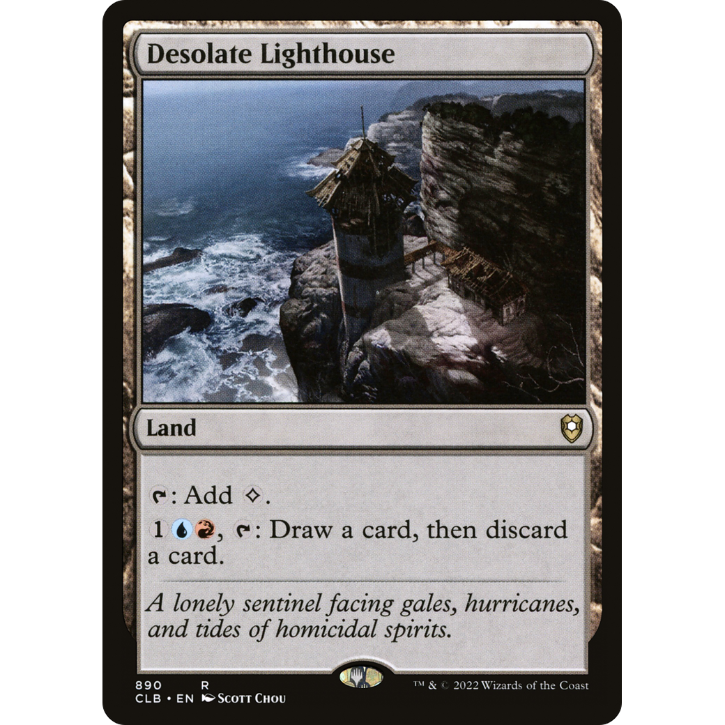 Desolate Lighthouse (CLB-890) - Commander Legends: Battle for Baldur's Gate