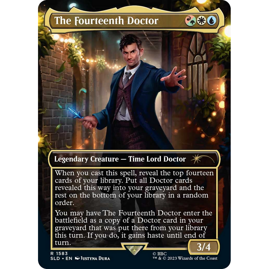 The Fourteenth Doctor (SLD-1583) - Secret Lair Drop (Borderless)