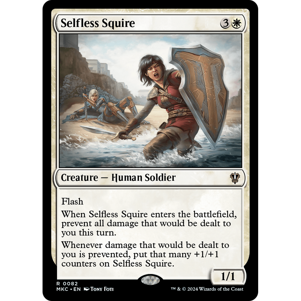 Selfless Squire (MKC-082) - Murders at Karlov Manor Commander