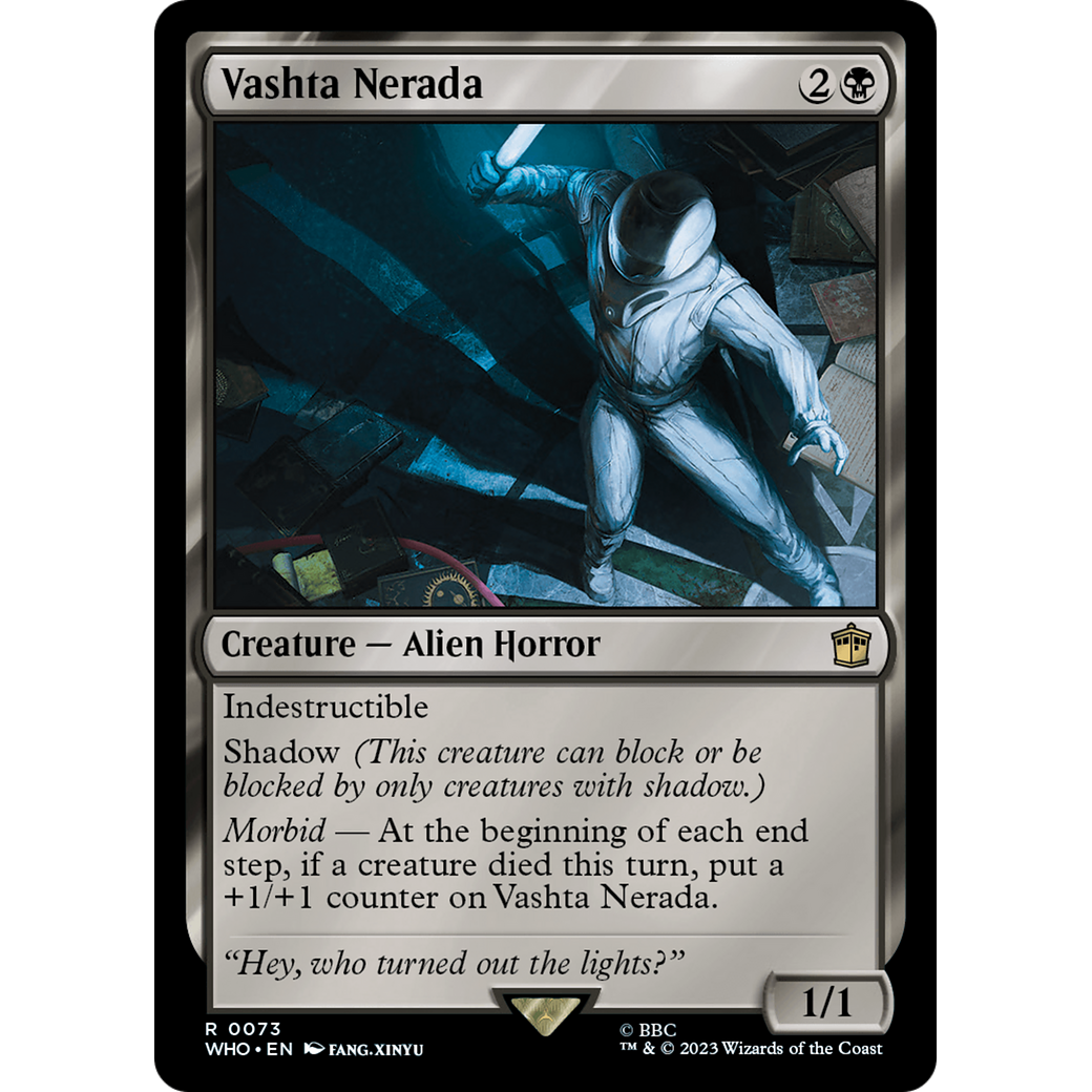 Vashta Nerada (WHO-073) - Doctor Who Foil