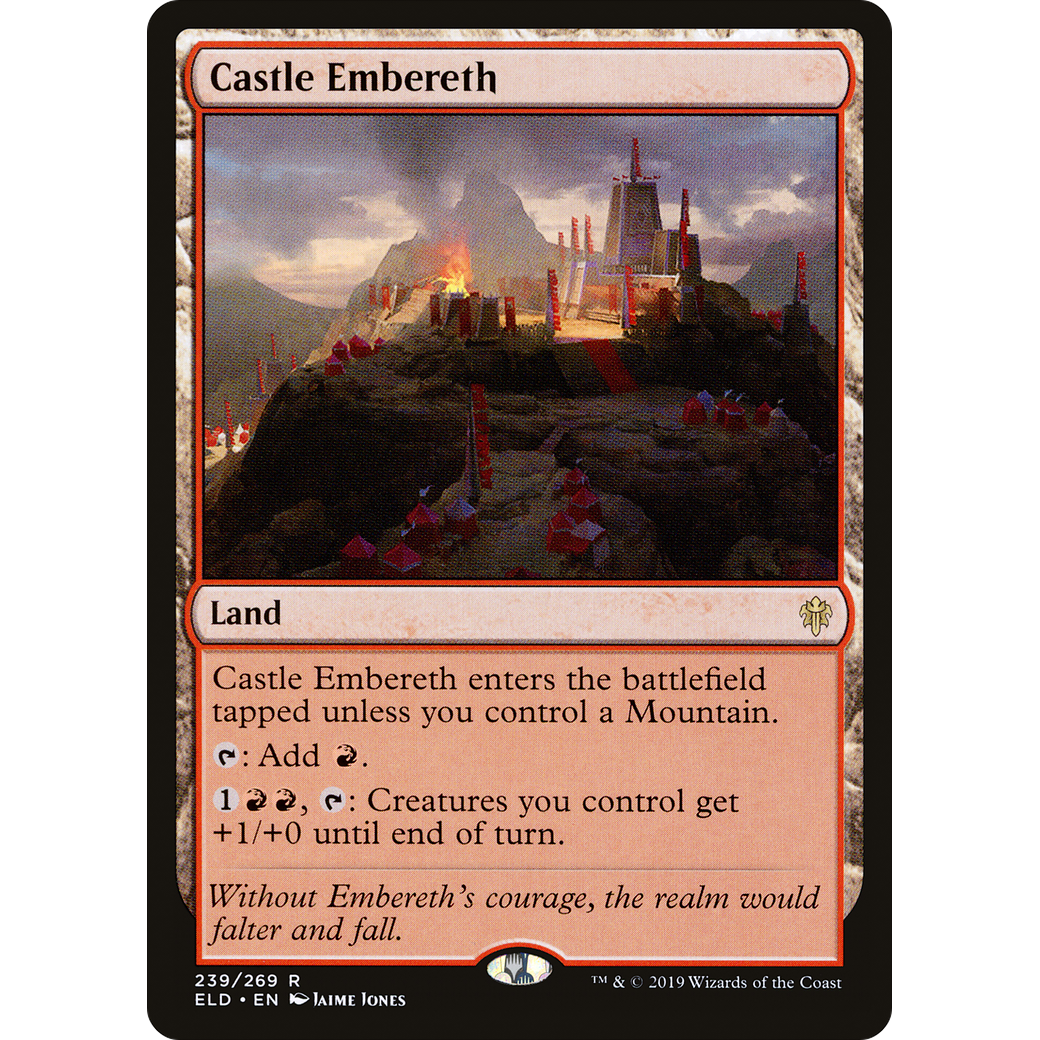 Castle Embereth (ELD-239) - Throne of Eldraine Foil