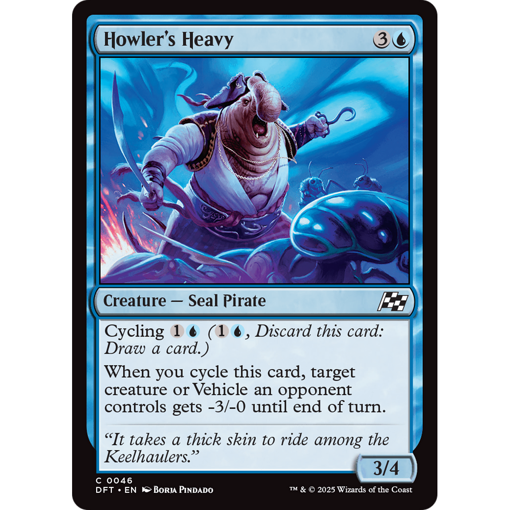 Howler's Heavy (DFT-046) - Aetherdrift Foil