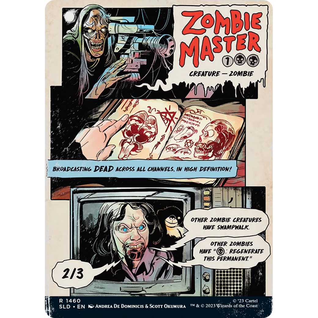 Zombie Master (SLD-1460) - Secret Lair Drop: (Full Art) (Borderless)