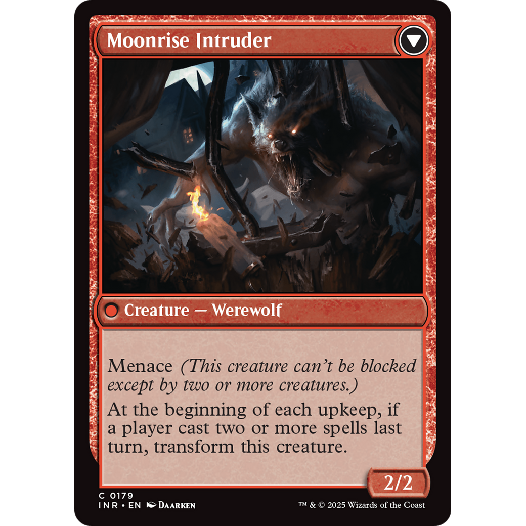 Village Messenger // Moonrise Intruder (INR-179) - Innistrad Remastered