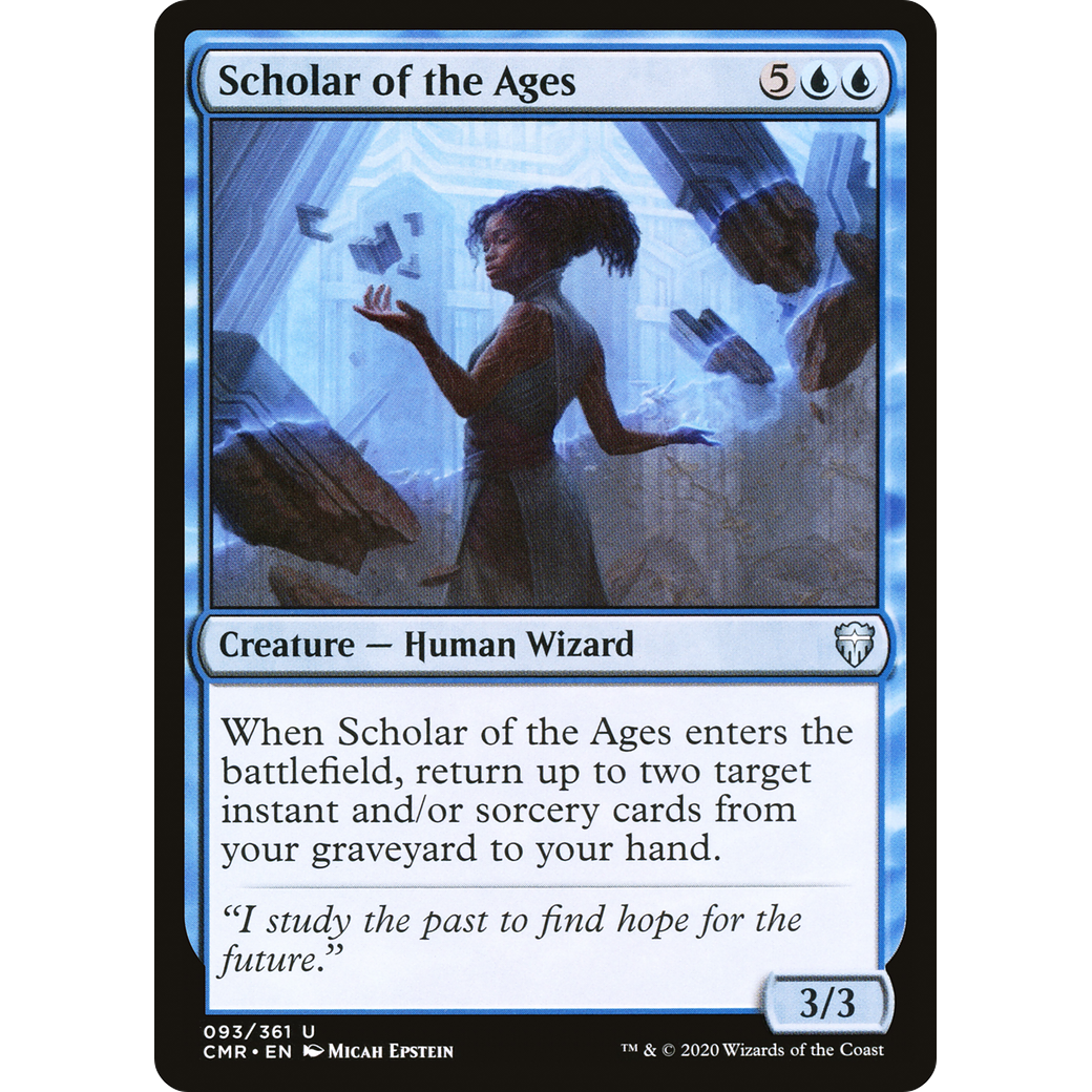 Scholar of the Ages (CMR-093) - Commander Legends