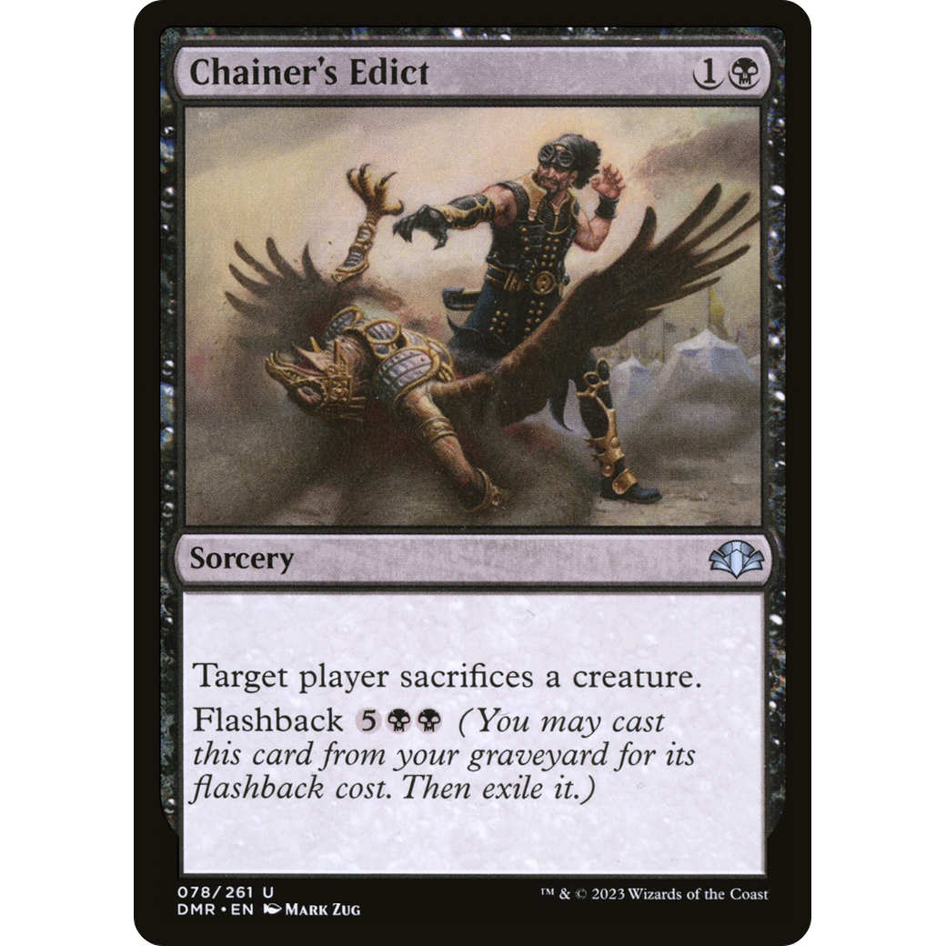 Chainer's Edict (DMR-078) - Dominaria Remastered Foil