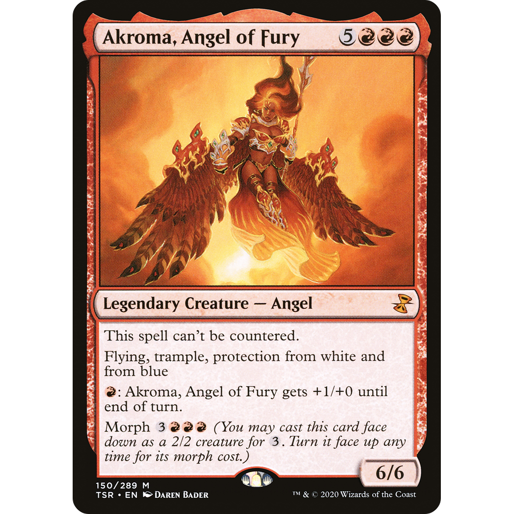 Akroma, Angel of Fury (TSR-150) - Time Spiral Remastered