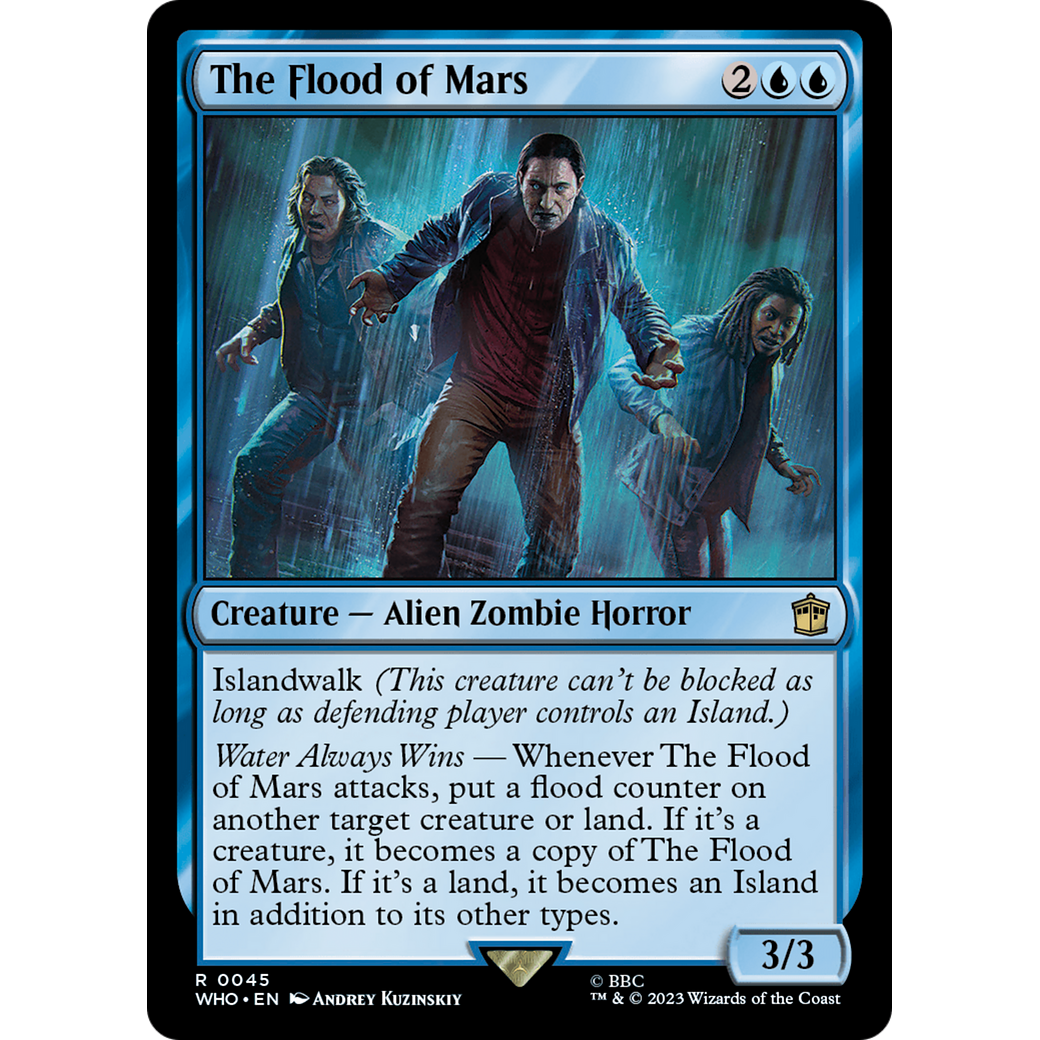 The Flood of Mars (WHO-045) - Doctor Who