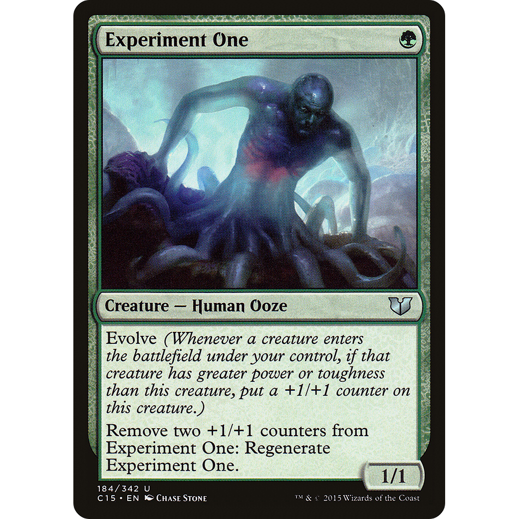 Experiment One (C15-184) - Commander 2015