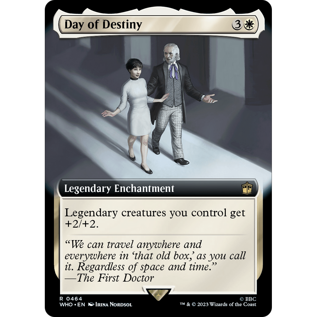 Day of Destiny (Extended Art) (WHO-464) - Doctor Who: (Extended Art) Foil