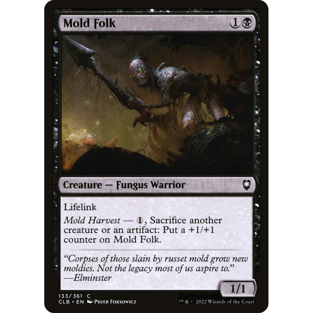Mold Folk (CLB-133) - Commander Legends: Battle for Baldur's Gate Foil