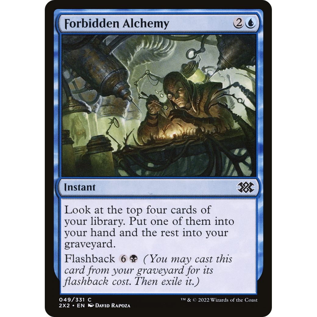 Forbidden Alchemy (2X2-049) - Double Masters 2022