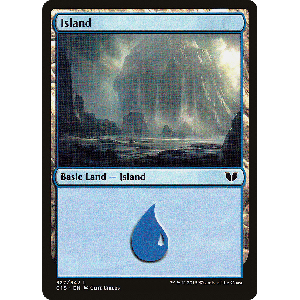 Island (327) (C15-327) - Commander 2015