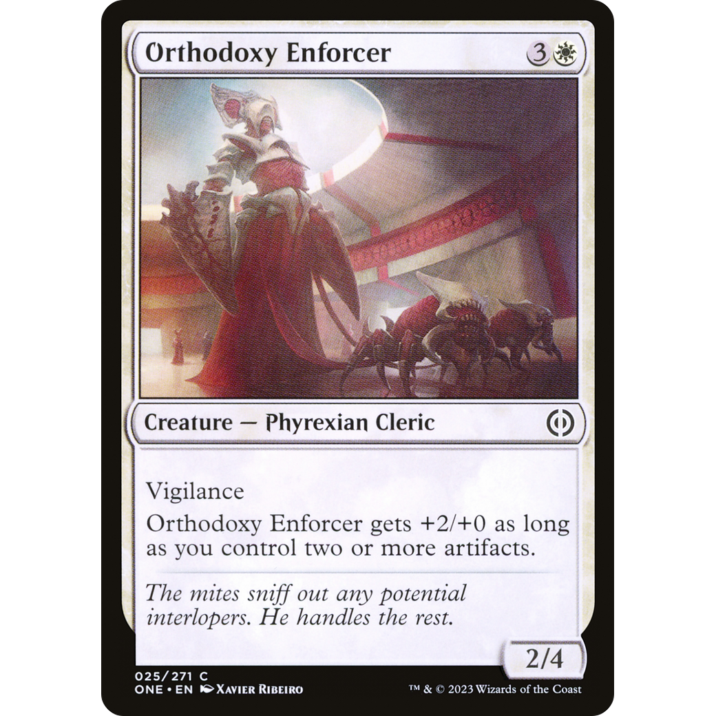 Orthodoxy Enforcer (ONE-025) - Phyrexia: All Will Be One
